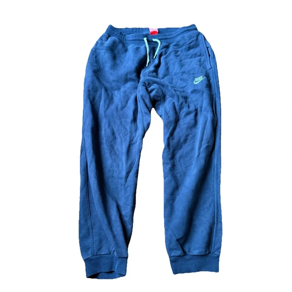 Nike Joggers Men's Sportswear Tech Fleece Blue Sz Large‎ Activewear
